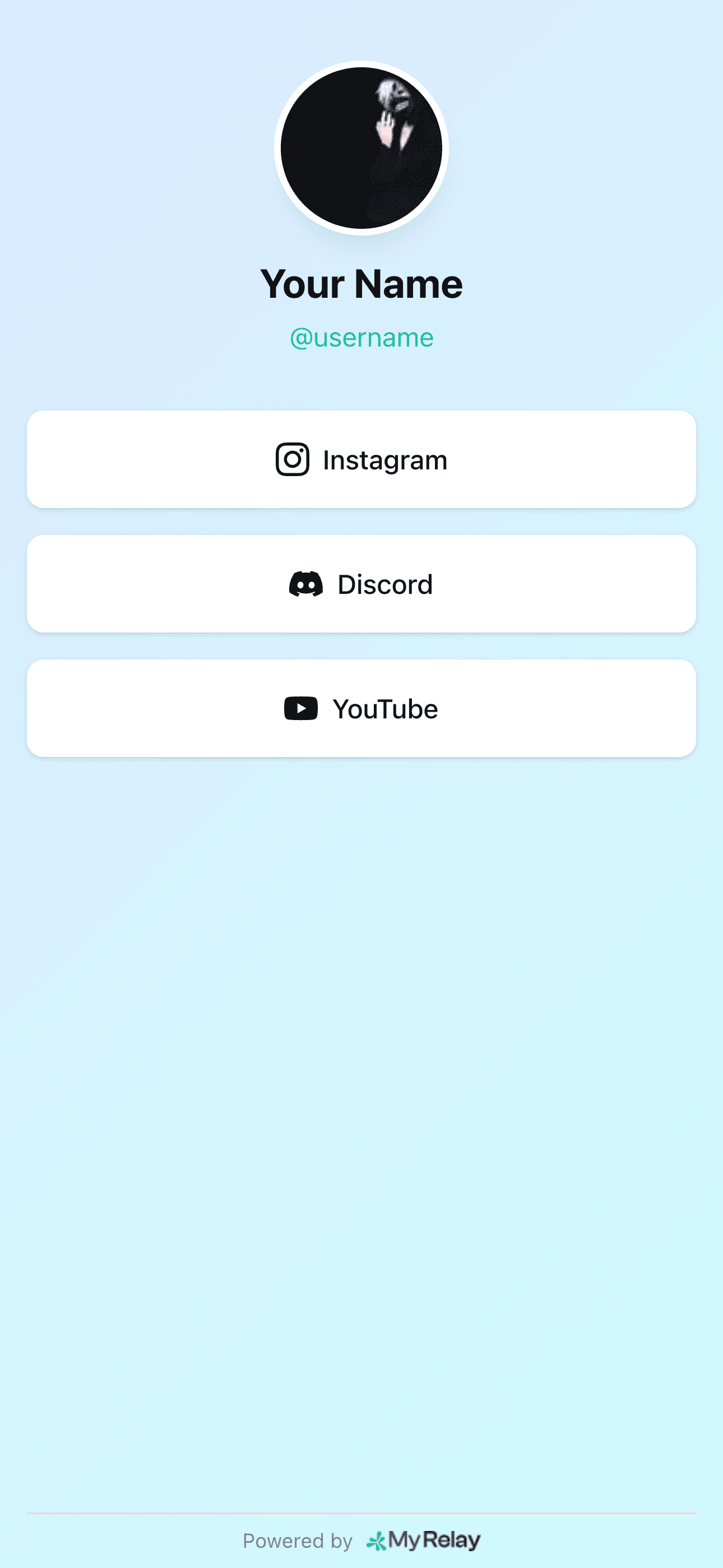 Creator page preview